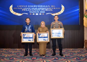 Pelayanan Publik Dinilai Berkualitas, Pemkab Mesuji Terima Penghargaan Ombudsman RI 2025