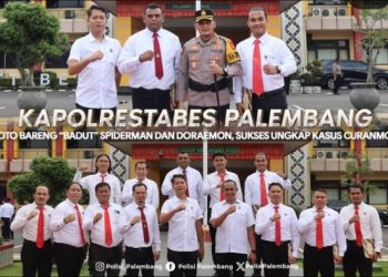 Aksi Penyamaran Viral, Kapolrestabes Palembang Apresiasi Pengungkapan Curanmor dan Narkotika