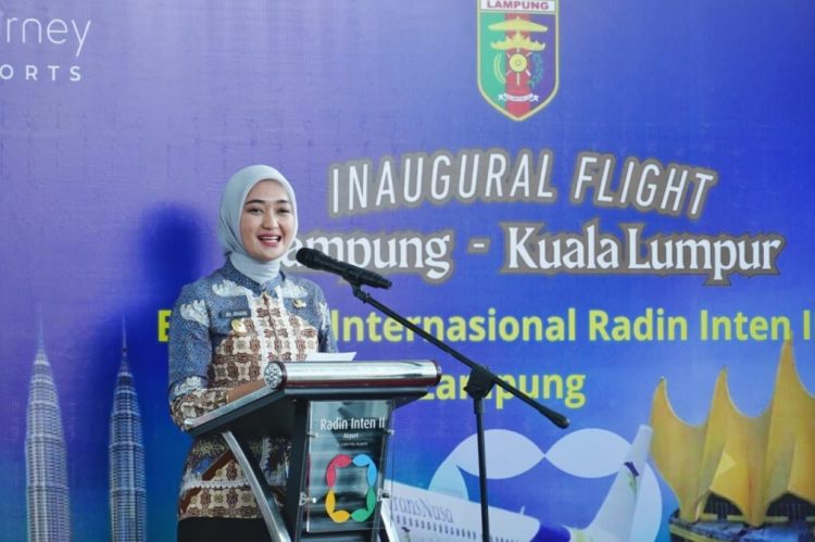 Rute Lampung–Kuala Lumpur Resmi Dibuka, Momentum Kebangkitan Bandara Internasional Radin Inten II