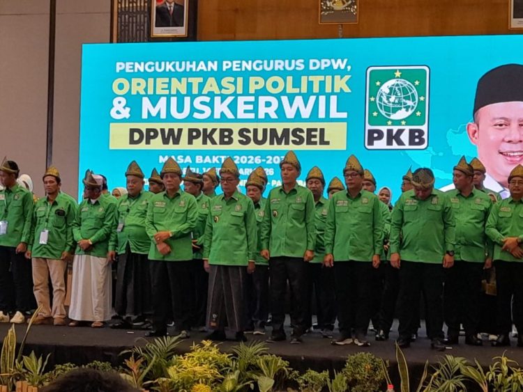 Pengurus DPW PKB Sumsel Resmi Dikukuhkan, Cucun Gaungkan Politik Kehadiran