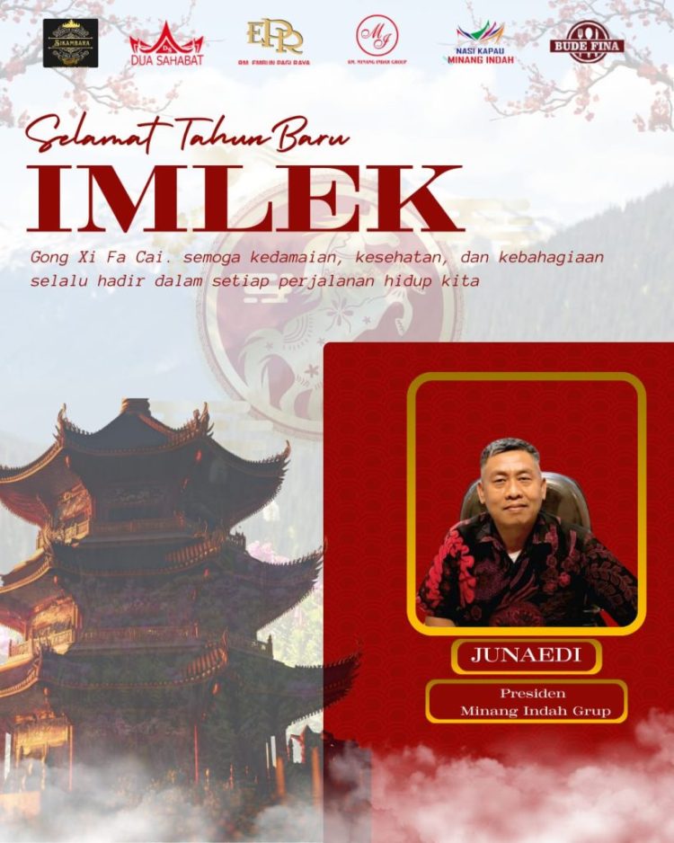 Presiden Minang Indah Group Ajak Perkuat Toleransi di Momentum Imlek 2026