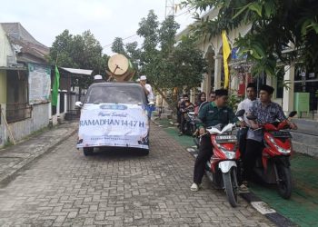 Sambut Ramadhan 1447 H, Masjid Al Iman Gelar Pawai Keliling Perumahan