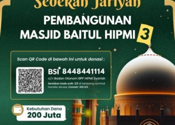 Gerakan Sedekah Jariyah, HIPMI Syariah Targetkan Pembangunan Masjid Baitul HIPMI 3 di Aceh Tamiang