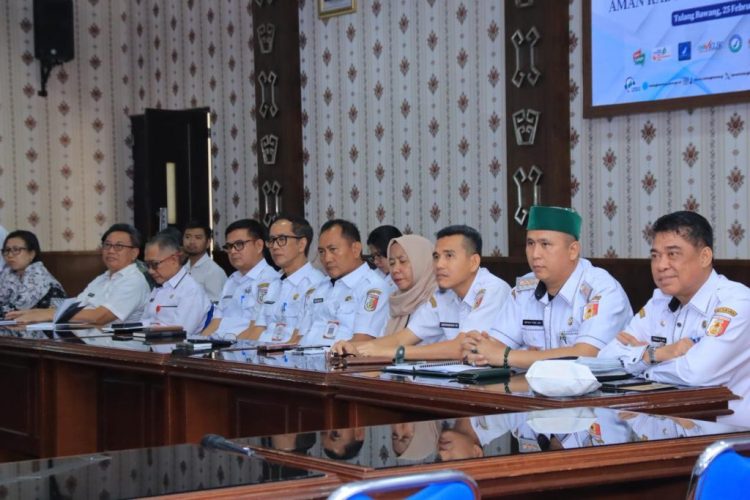 Pemkab Tulang Bawang Perkuat Budaya Keamanan Pangan Lewat Advokasi Lintas Sektor