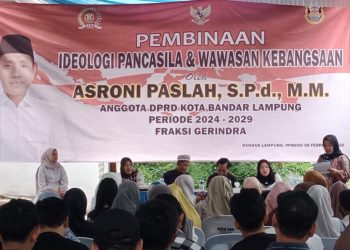 Sosialisasi PIP-WK, Asroni Paslah Ajak Warga Amalkan Nilai Pancasila