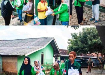 PKB Lampung Salurkan Paket Sembako untuk Warga Bandar Lampung Pasca Banjir