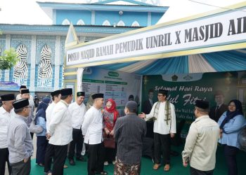 Gandeng Masjid Raya Airan, Rektor UIN RIL Prof Wan Jamaluddin Siapkan Rest Area bagi Pemudik
