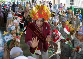 Bunda PAUD Lampung Selatan Dorong TK Naik Kelas, TK IT Al-Mumtaza Jadi Contoh