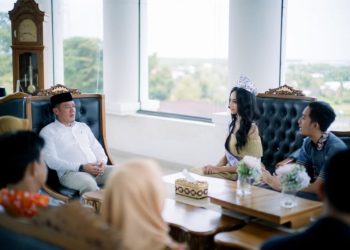 Bupati Pesisir Barat Bangga, Putri Indonesia Lampung Siap Harumkan Nama Daerah