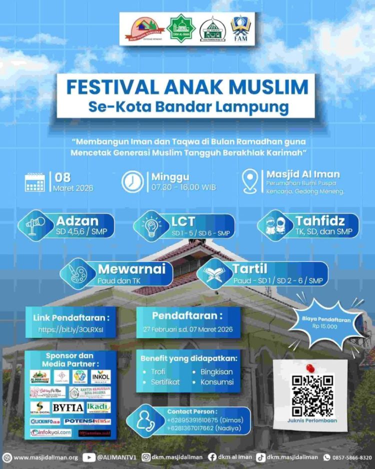 Bangun Iman Sejak Dini, Ikuti Festival Anak Muslim di Perum Bumi Puspa Kencana