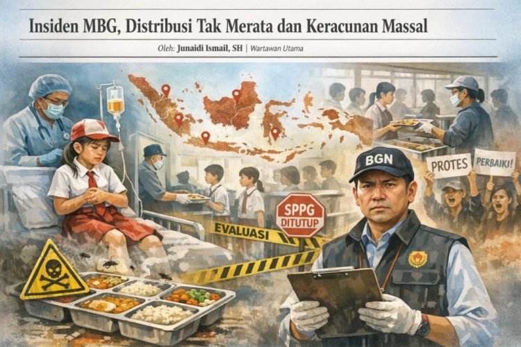 Insiden MBG, Distribusi Tak Merata dan Keracunan Massal 