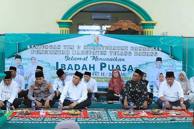 Wakil Bupati Hankam Hasan Pimpin Silaturahmi Ramadan di Banjar Agung