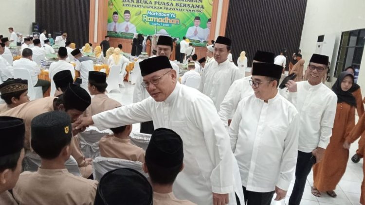 Hanan A Rozak Ajak Kader Golkar Lampung Satukan Hati dan Rapatkan Barisan di Bulan Suci