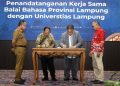Kolaborasi Unila dan Balai Bahasa Lampung untuk Penguatan Kedaulatan Bahasa