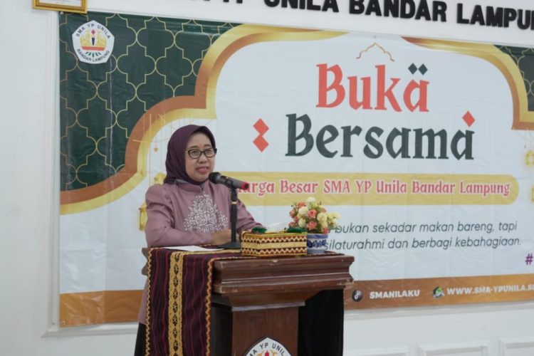 Safari Ramadan di SMA YP Unila, Rektor Unila Ajak Perkuat Nilai Keislaman