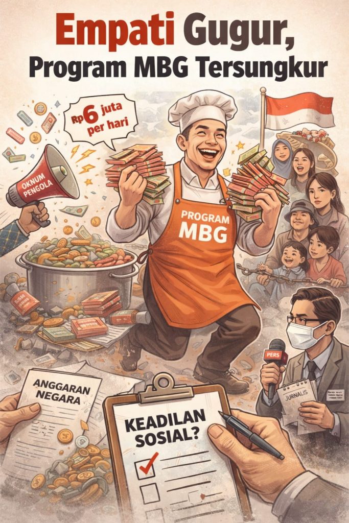 Empati Gugur, Program MBG Tersungkur