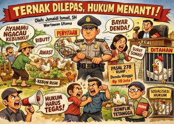 Ternak Dilepas, Hukum Menanti