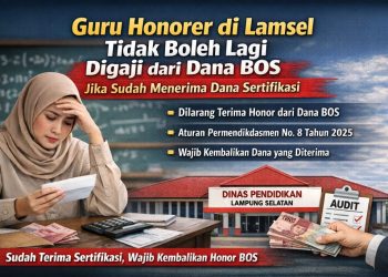 Dana BOS Tak Boleh untuk Guru Penerima Sertifikasi, Ini Aturan Lengkapnya