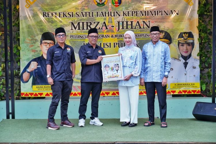 Pemprov Lampung Perkuat Fondasi Pembangunan di Tahun Pertama Kepemimpinan Mirza–Jihan