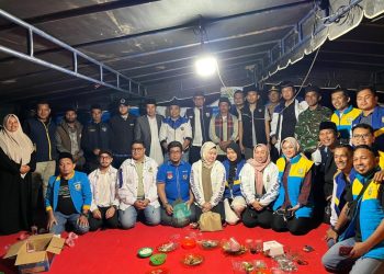 Pemuda Lampung Peduli Bencana, KNPI Serahkan Bantuan di Aceh Tengah