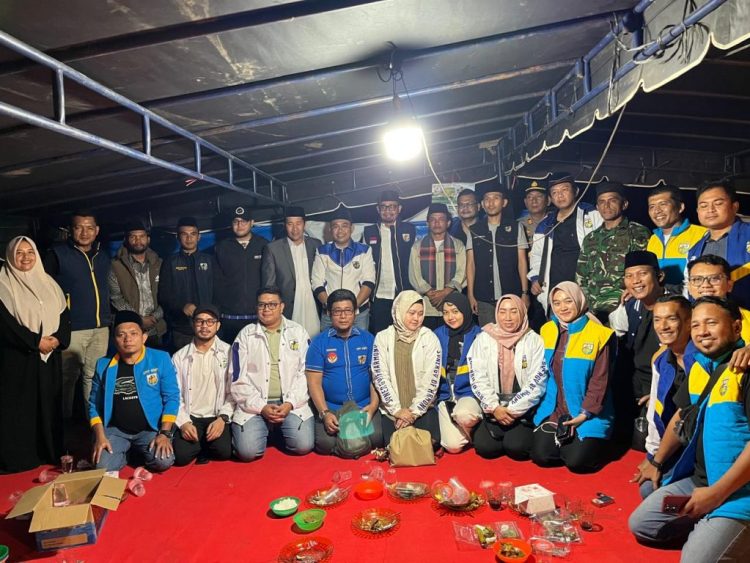 Pemuda Lampung Peduli Bencana, KNPI Serahkan Bantuan di Aceh Tengah