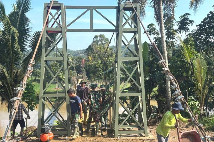 Jembatan Penghubung Sukoharjo–Gadingrejo Hampir Rampung, Progres Sudah 96 Persen