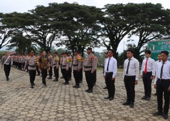 Polres Tanggamus Gelar Apel Operasi Ketupat Krakatau 2026, Siap Amankan Idul Fitri 1447 H