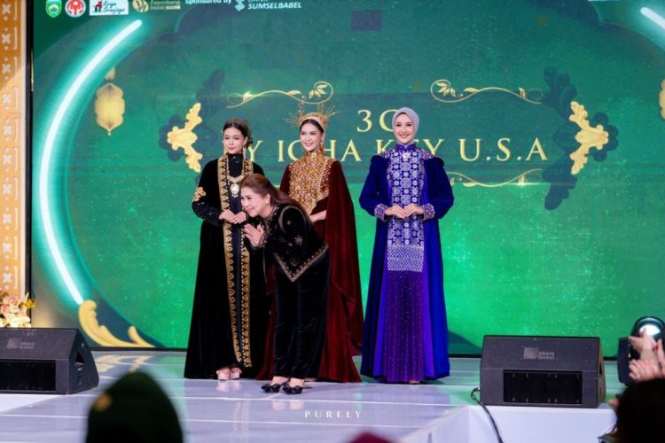 Icha Key Dorong Wastra Sumsel Go Global di Ajang Raya Fashion Kriya Sriwijaya