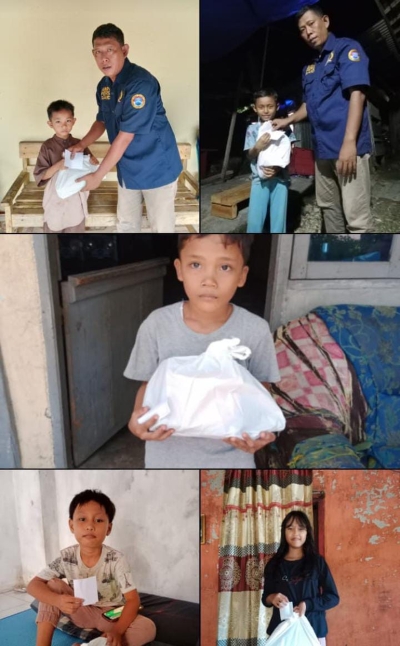 AWPI Pesisir Barat Santuni Anak Yatim, Tebar Kebahagiaan Jelang Lebaran