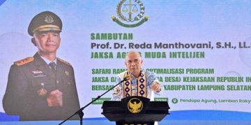 Jamintel Kejagung Safari Ramadan di Lampung Selatan, Dorong Pengawasan Dana Desa Lewat Program Jaga Desa