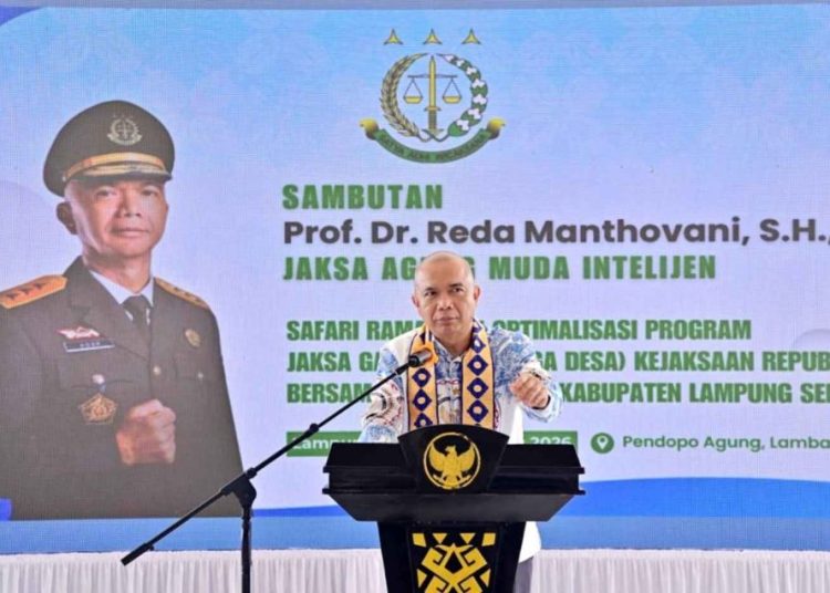 Jamintel Kejagung Safari Ramadan di Lampung Selatan, Dorong Pengawasan Dana Desa Lewat Program Jaga Desa