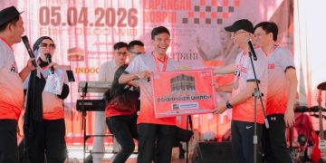 Halaman Kantor Gubernur Lampung Memutih, Mirza Ajak Masyarakat Bangun Budaya Hidup Sehat