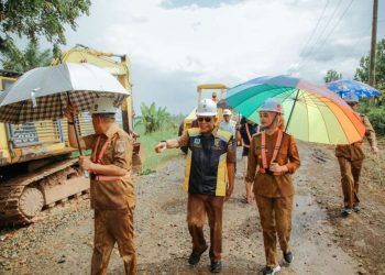 Pemprov Lampung Kucurkan Rp135 Miliar untuk Rigid Beton Tulang Bawang