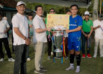 Gerakkan Ekonomi Lokal, Turnamen Pelita Jaya Cup Ke-XIV di Pesisir Barat Resmi Berakhir