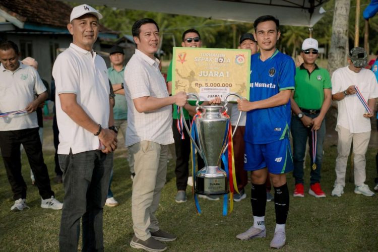 Gerakkan Ekonomi Lokal, Turnamen Pelita Jaya Cup Ke-XIV di Pesisir Barat Resmi Berakhir