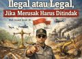 Ilegal atau Legal, Jika Merusak Harus Ditindak