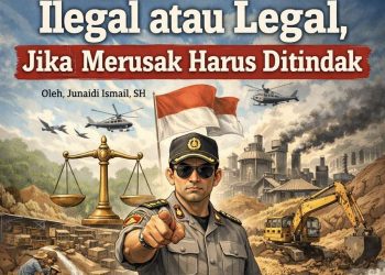 Ilegal atau Legal, Jika Merusak Harus Ditindak