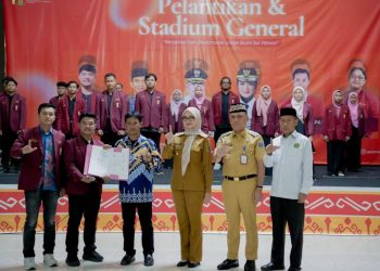 Lantik Pengurus IMM Metro, Wagub Jihan Nurlela Singgung Program Ketahanan Pangan Presiden Prabowo