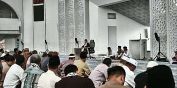 Hadirkan Tokoh MUI Pusat, Masjid Raya Al Bakrie Jadi Pusat Gema Perjuangan Palestina