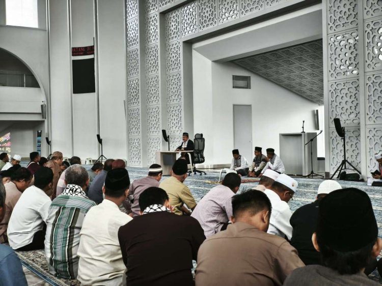 Hadirkan Tokoh MUI Pusat, Masjid Raya Al Bakrie Jadi Pusat Gema Perjuangan Palestina