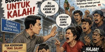 Prajurit Peduli Anak, Dibalas Pengeroyokan 