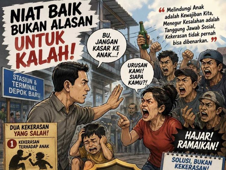 Prajurit Peduli Anak, Dibalas Pengeroyokan 