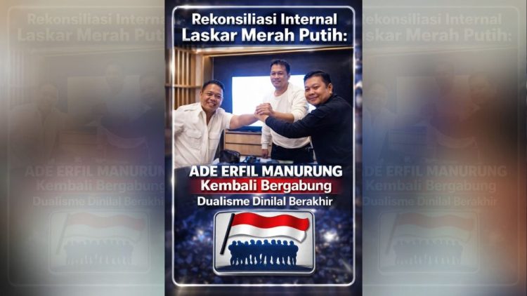 Resmi Berdamai! Ade Manurung Kembali ke Kubu Arsyad Cannu, Dualisme Laskar Merah Putih Berakhir