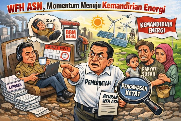 WFH ASN, Momentum Menuju Kemandirian Energi