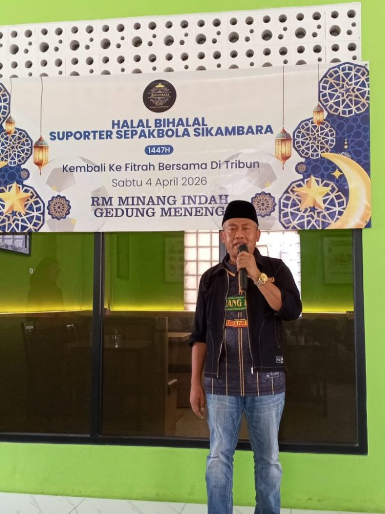 Junaedi Ajak Suporter Sikambara Hijaukan Stadion Sumpah Pemuda, Dukung Penuh Bhayangkara Presisi Lampung FC