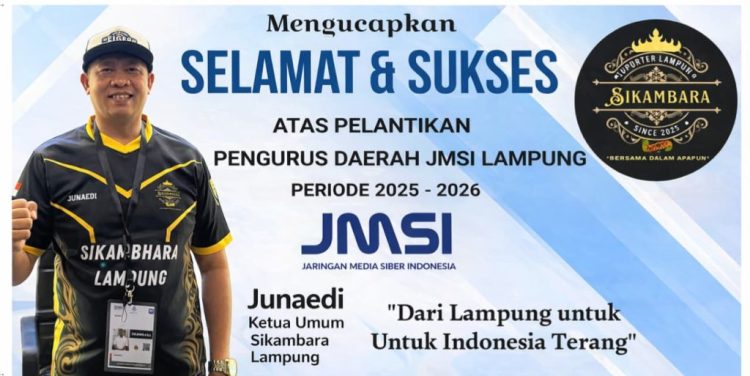 Sikambara Lampung Siap Kolaborasi dengan JMSI, Dorong Ekosistem Pers yang Sehat dan Profesional