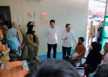 Wagub Jihan Nurlela dan Dua Wamen Tinjau Puskesmas Way Halim, Fokus Eliminasi TBC Lampung