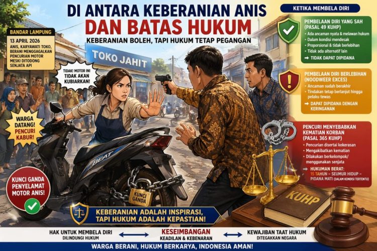 Di Antara Keberanian Anis dan Batas Hukum