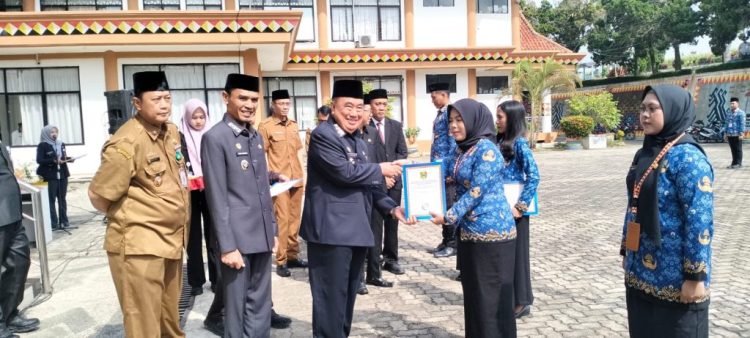 Resmi Jadi PNS, 87 CPNS Formasi 2024 Tanggamus Diambil Sumpah