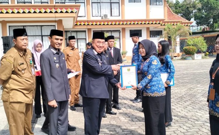 Resmi Jadi PNS, 87 CPNS Formasi 2024 Tanggamus Diambil Sumpah